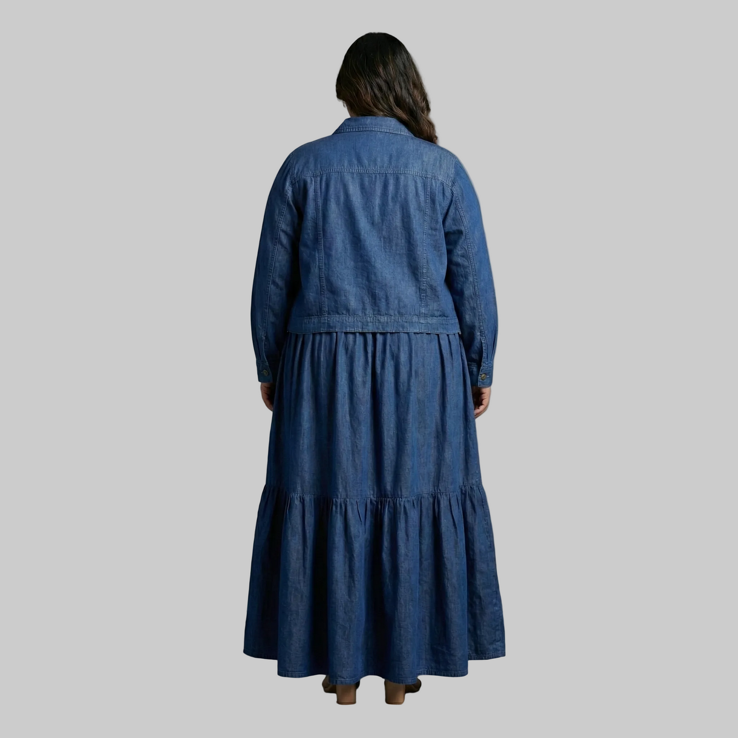 PowerFit Plus Size Full-Length Jumpsuit PSW-10829