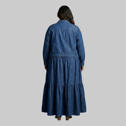 PowerFit Plus Size Full-Length Jumpsuit PSW-10829