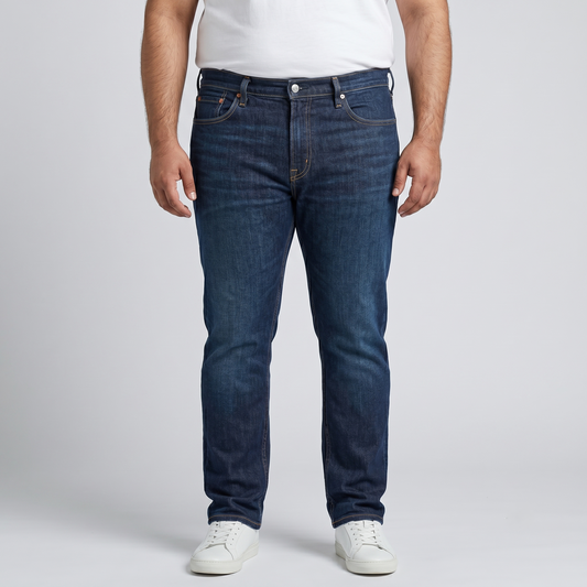 Indigo Signature Slim Straight Jeans PSM-10155