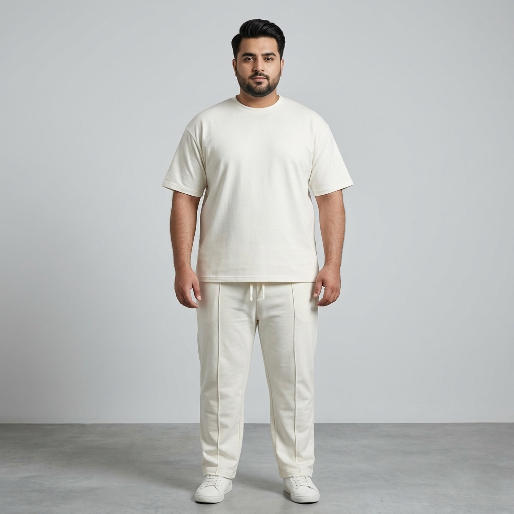 Ivory Drift Unisex Terry Co-ord Set PSM-11127