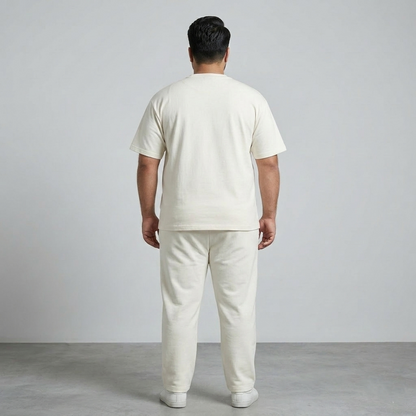 Ivory Drift Unisex Terry Co-ord Set PSM-11127