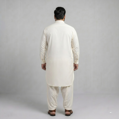 Ivory Luxe Boski Shalwar Kameez PSM-11116