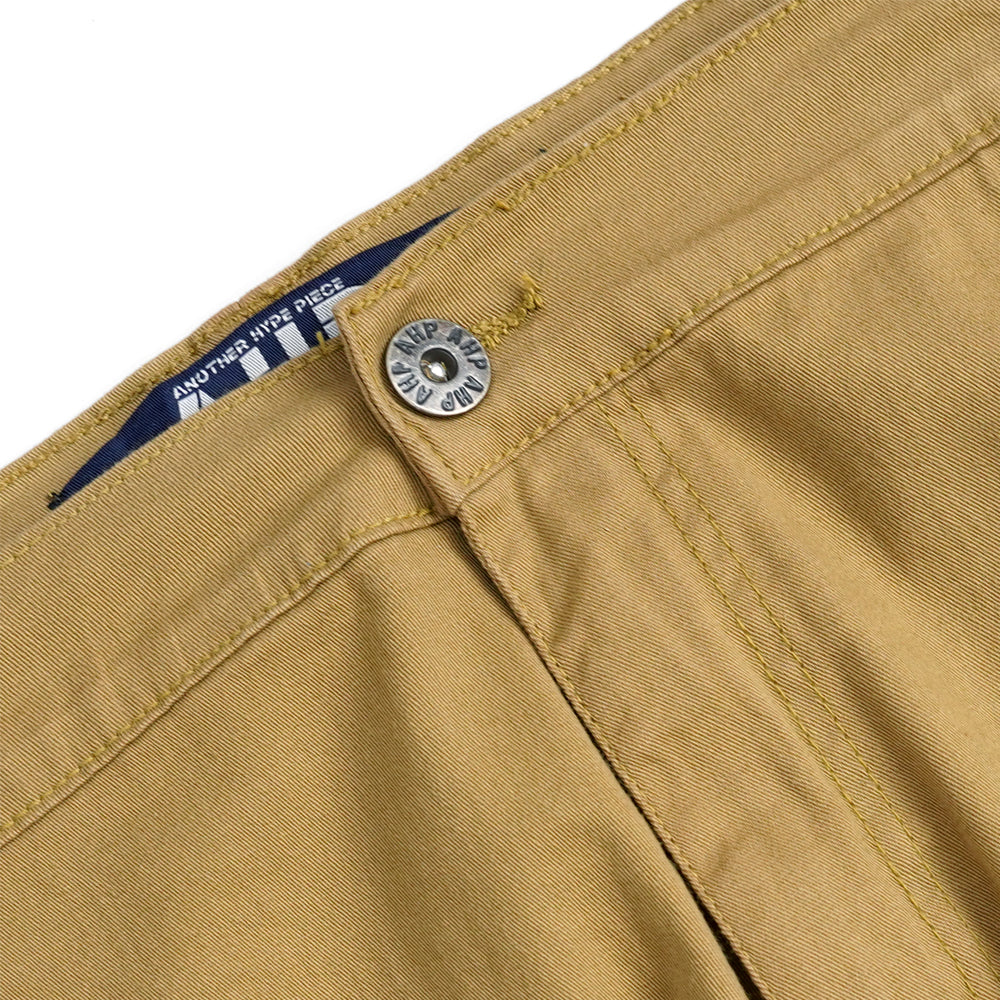 Khaki Cotton Plus Size Cargo B Grade Pants PSM-7848B