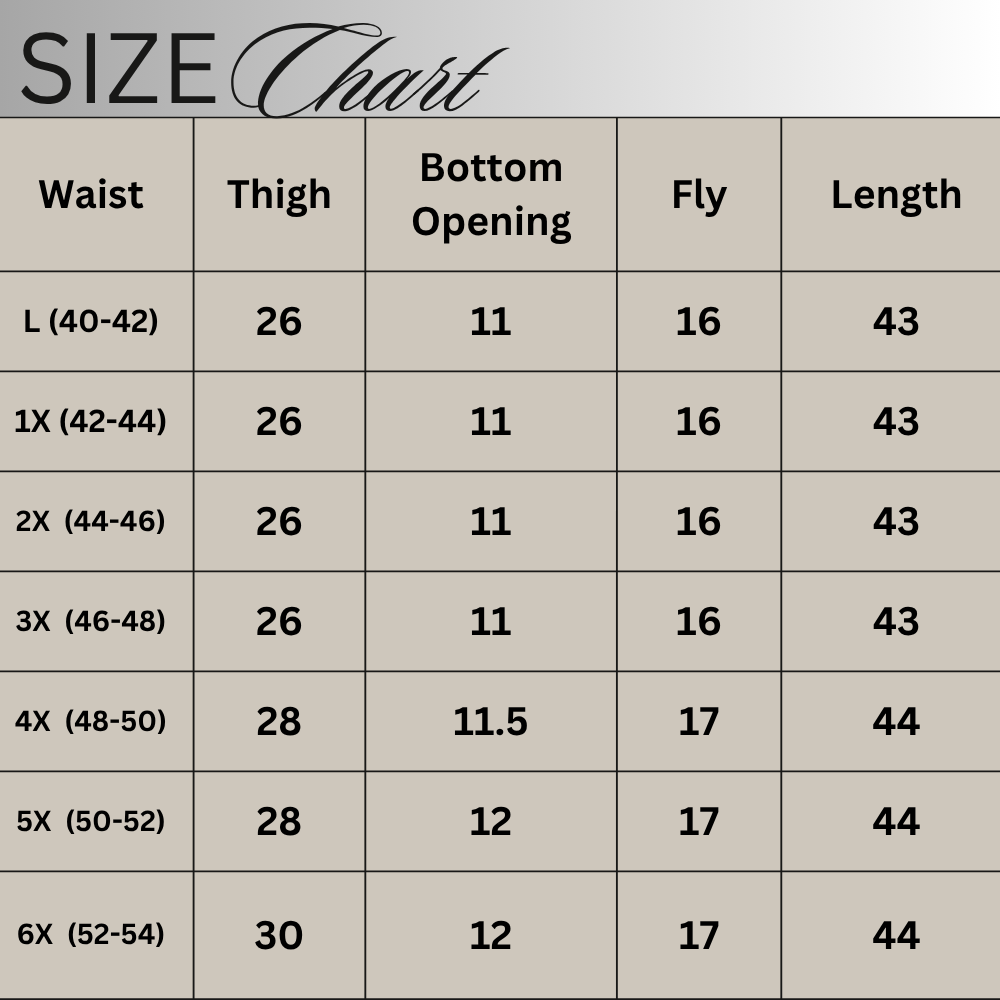 Size chart for Mint Breeze Cargo Baggy Trousers  PSW-11406