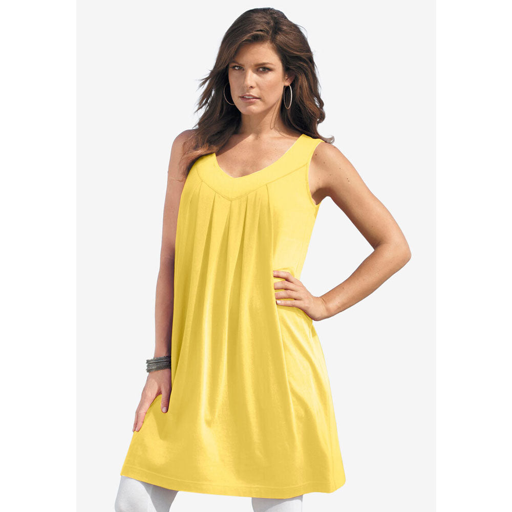 Lemon Mist Swing Ultimate Tunic Tank PSW-7981