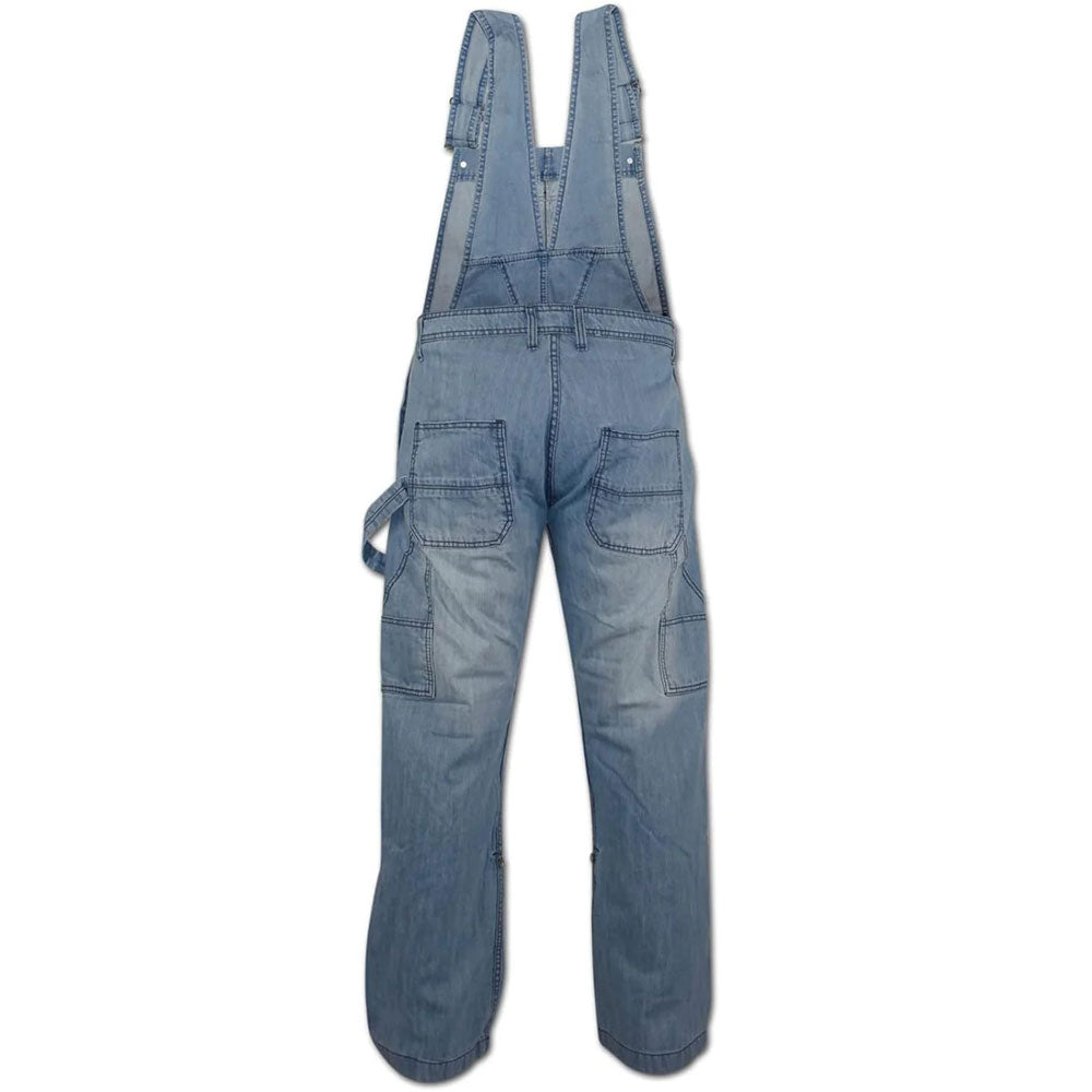 Light Wash Denim B Grade Onesie Dungarees PSM-8871B