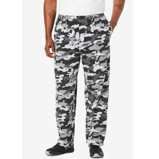 Charcoal Camo Lightweight Jersey Sweatpants PSM-9078