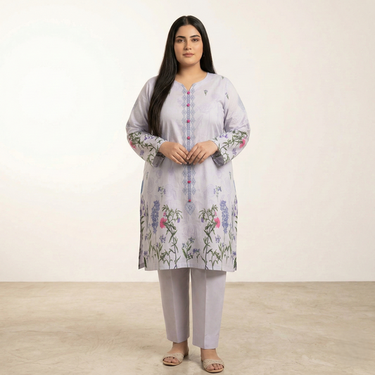 Meher Bloom Premium Lawn 3PC Suit PSW-10937