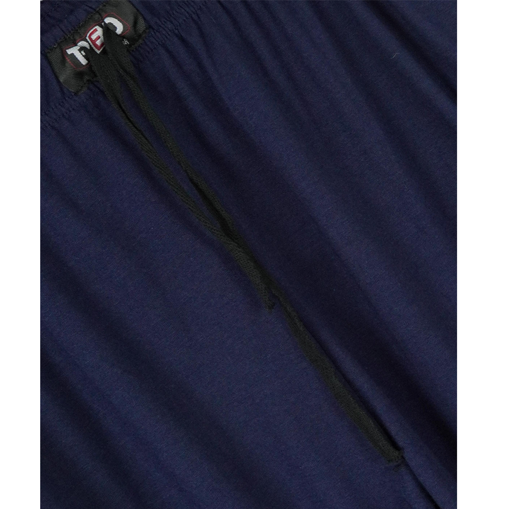 Men's Plus Size Side Piping Jersey Knit Trousers PSM-3496