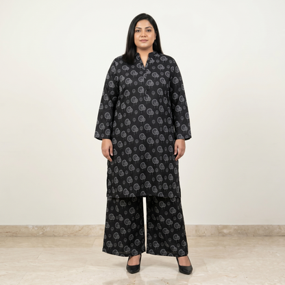 Midnight Grove Printed Co-ord Set PSW-11148