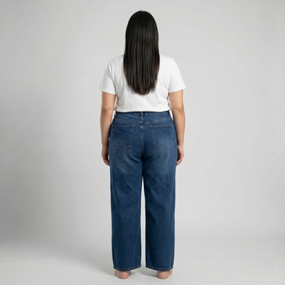 Midnight Indigo Straight Denim Jeans PSW-11071