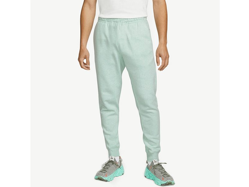 Mint Light Fleece Big Size Close Bottom Joggers PSM-6391