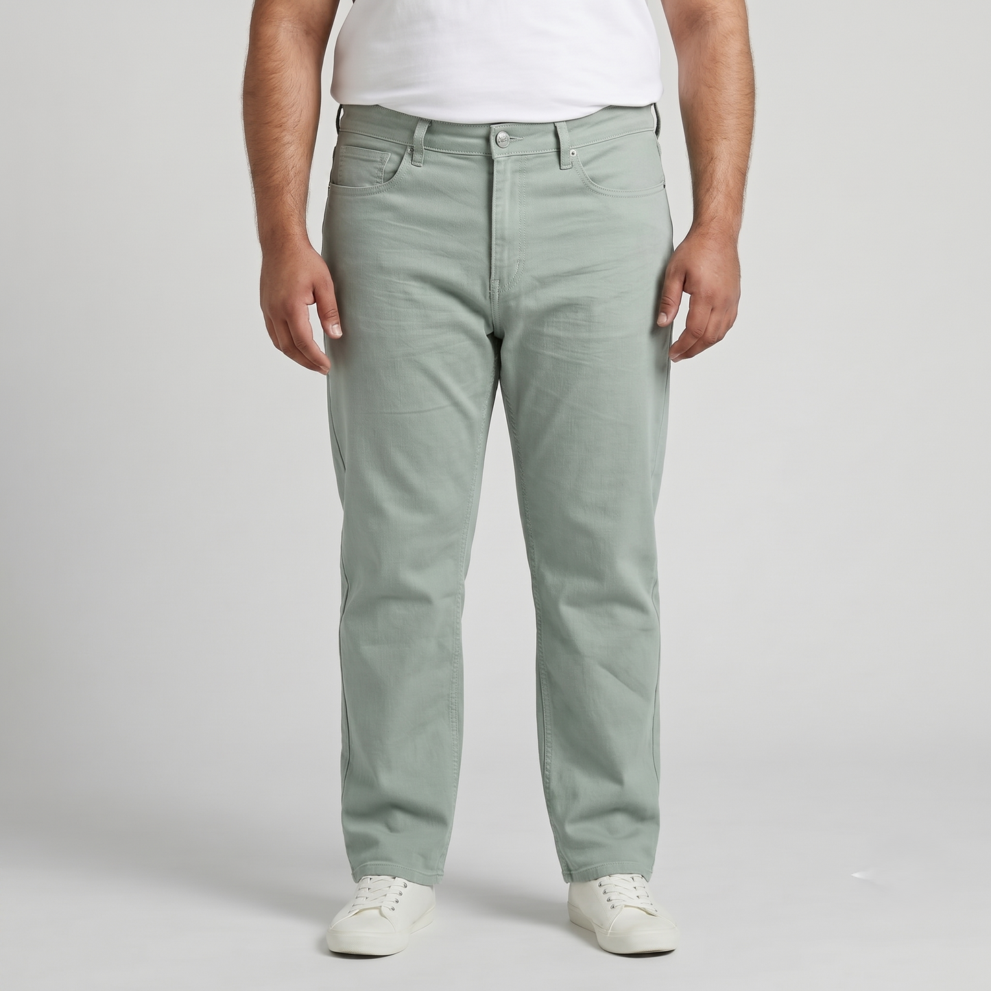 Mint Tapered Fit Jeans PSM-10516