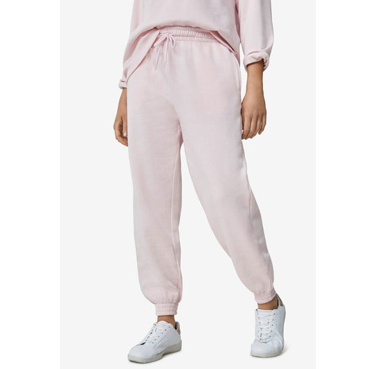 Misty Rose Drawstring Waist Fleece Sweatpants PSW-7743