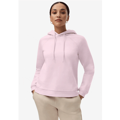 Misty Rose Hooded Fleece Sweatshirt PSW-7677