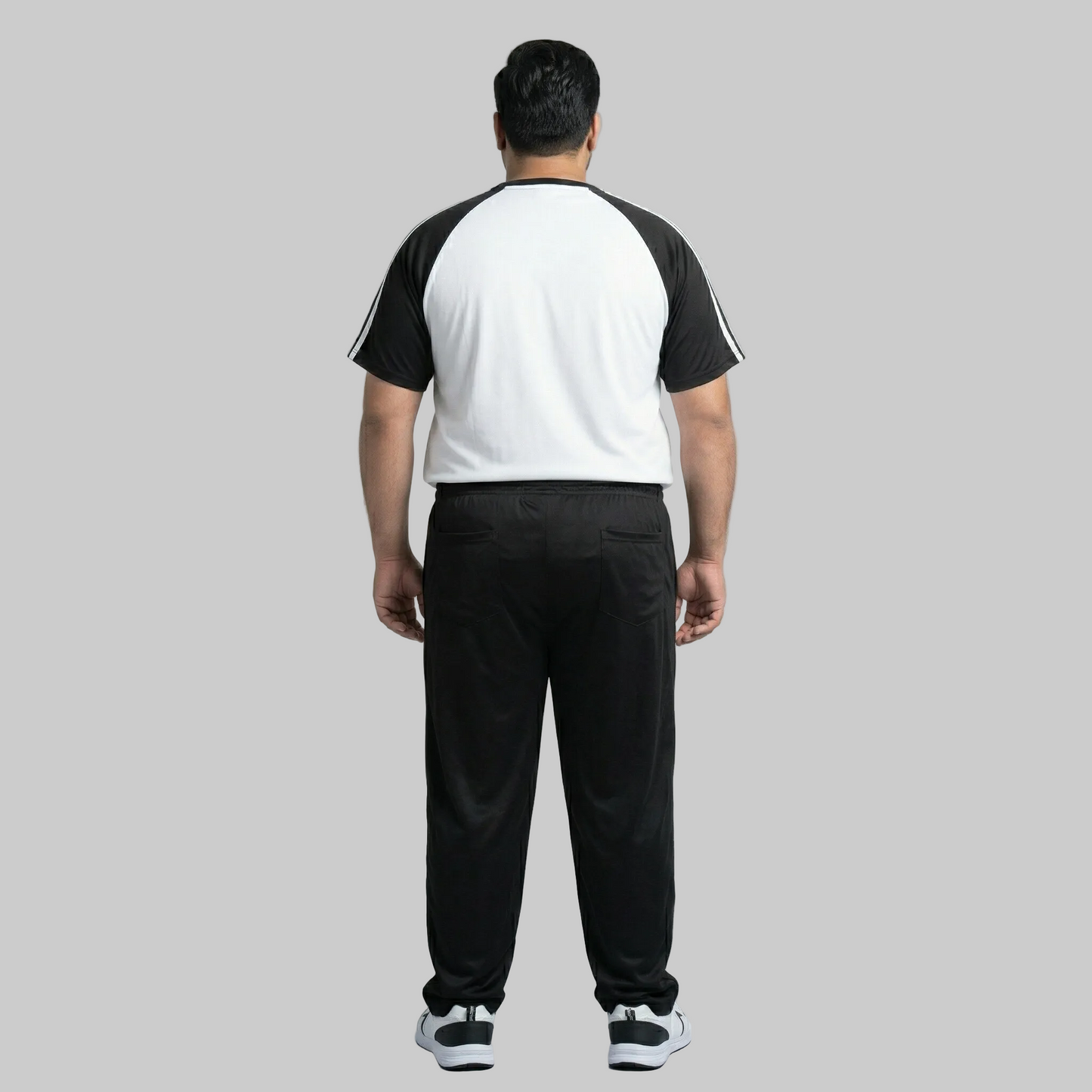 Monochrome Stripe Raglan Co-ord Set PSM-11007