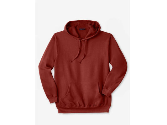 Mountain Red Fleece Pullover Hoodie PSM-7473