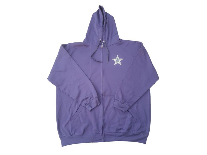 Navy Blue Big & Tall Zipper Hoodie PSM-4013