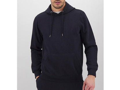 Navy Blue Fleece Big Size Over Head Hoodie PSM-4245