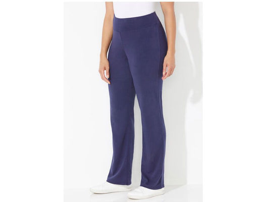 Navy Blue Plus Size Women Yoga Pants PSW-5760