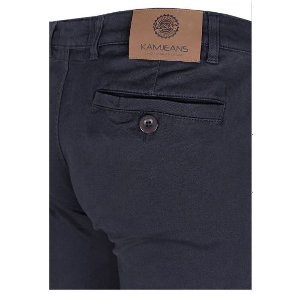 Navy Easy Fit Tall Stretch Chino Pants PSM-8551