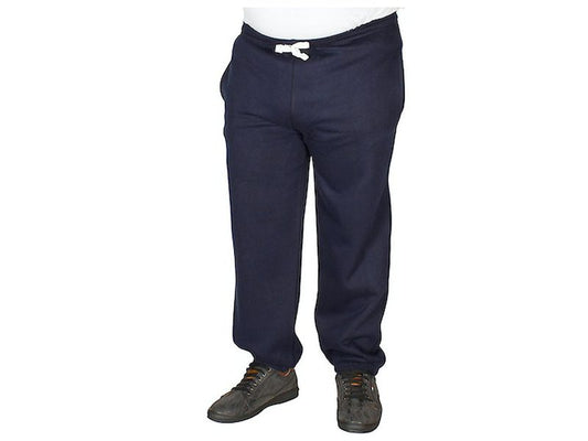 Navy Blue Fleece Big Size Cuffed Jogger BD PSM-6138