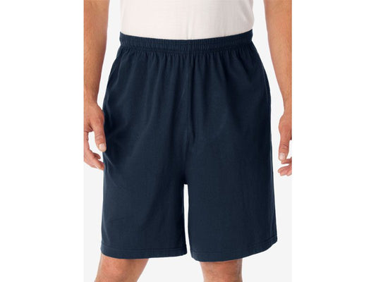 Navy Light Weight Jersey Big Size Shorts PSM-3935