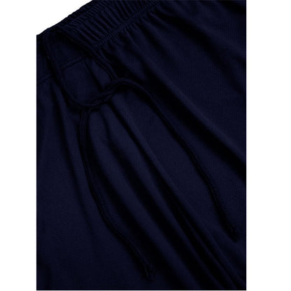 Navy Mesh Polyester Plus Size B Grade Trouser PSM-9083B