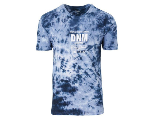 Navy Tie Dye Short Sleeve T-Shirt PSM-7096