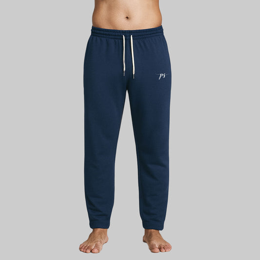 Navy Plus Size Comfort Fit B Grade Trousers PSM-10209B