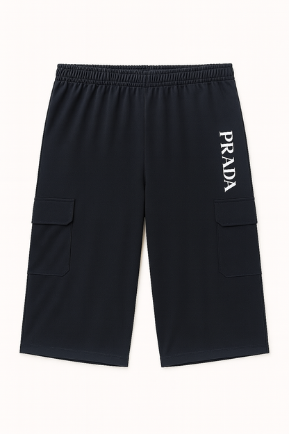 Navy Dri-Fit Plus Size Cargo Shorts PSM-9767