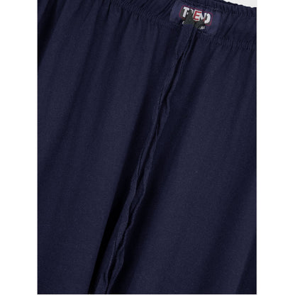 Navy UrbanEase Plus Jersey Trousers With Zip Pockets PSM-8083