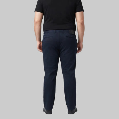 Navy Blue Cotton Pants in comfortable breathable cotton fabric