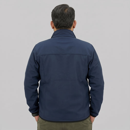Navy Blue Soft Shell Jacket PSM-11726