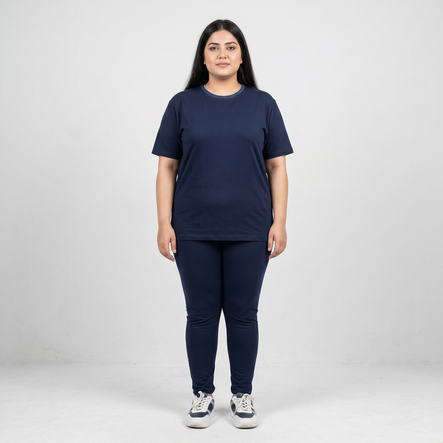 Navy Dry-Fit Co-ord Set PSW-11201