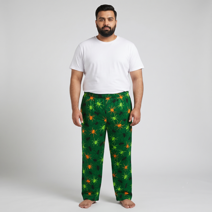 Neon Spiders Flannel Novelty Pajama Pants PSM-8992