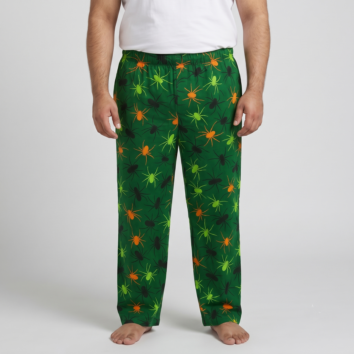 Neon Spiders Flannel Novelty Pajama Pants PSM-8992