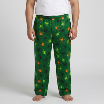 Neon Spiders Flannel Novelty Pajama Pants PSM-8992