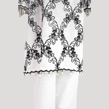 Noor Khaddar Embroidered 3-Piece Suit PSW-10421