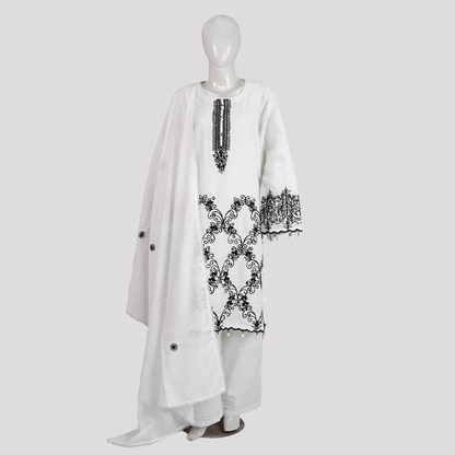 Noor Khaddar Embroidered 3-Piece Suit PSW-10421