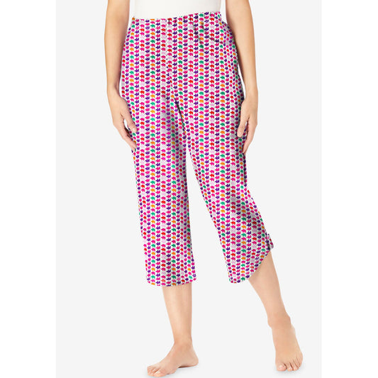 Oatmeal Multi Elephant Lounge Capri PSW-8006