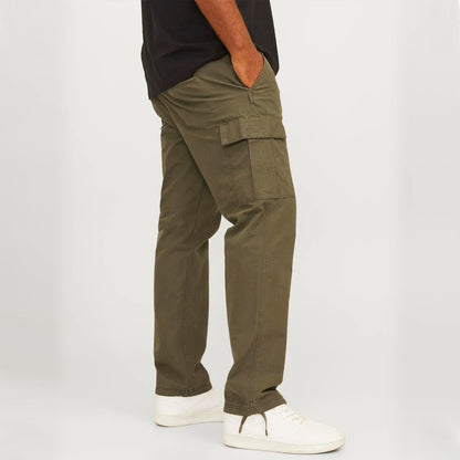 Classic Olive Cargo Pants PSM-8734