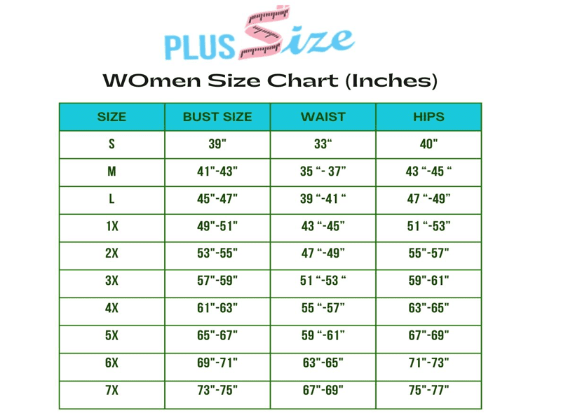 Women's Size Chart