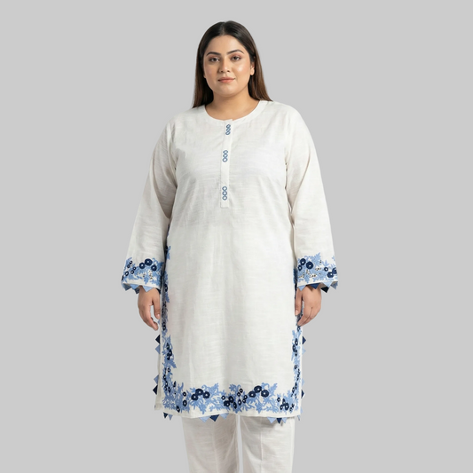 Anaya Khaddar Embroidered 3-Piece Suit PSW-10550