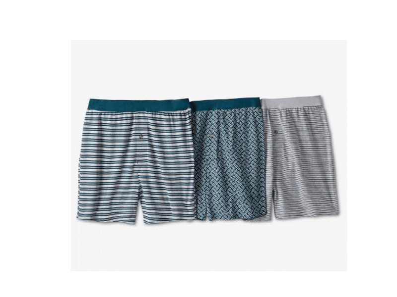 Stripe Big Size Cotton Boxer For Men PSM-4547