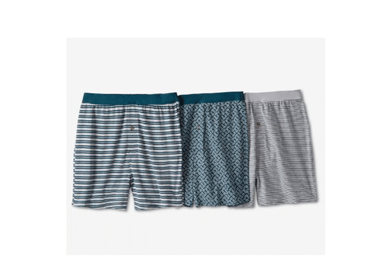 Stripe Big Size Cotton Boxer For Men PSM-4547