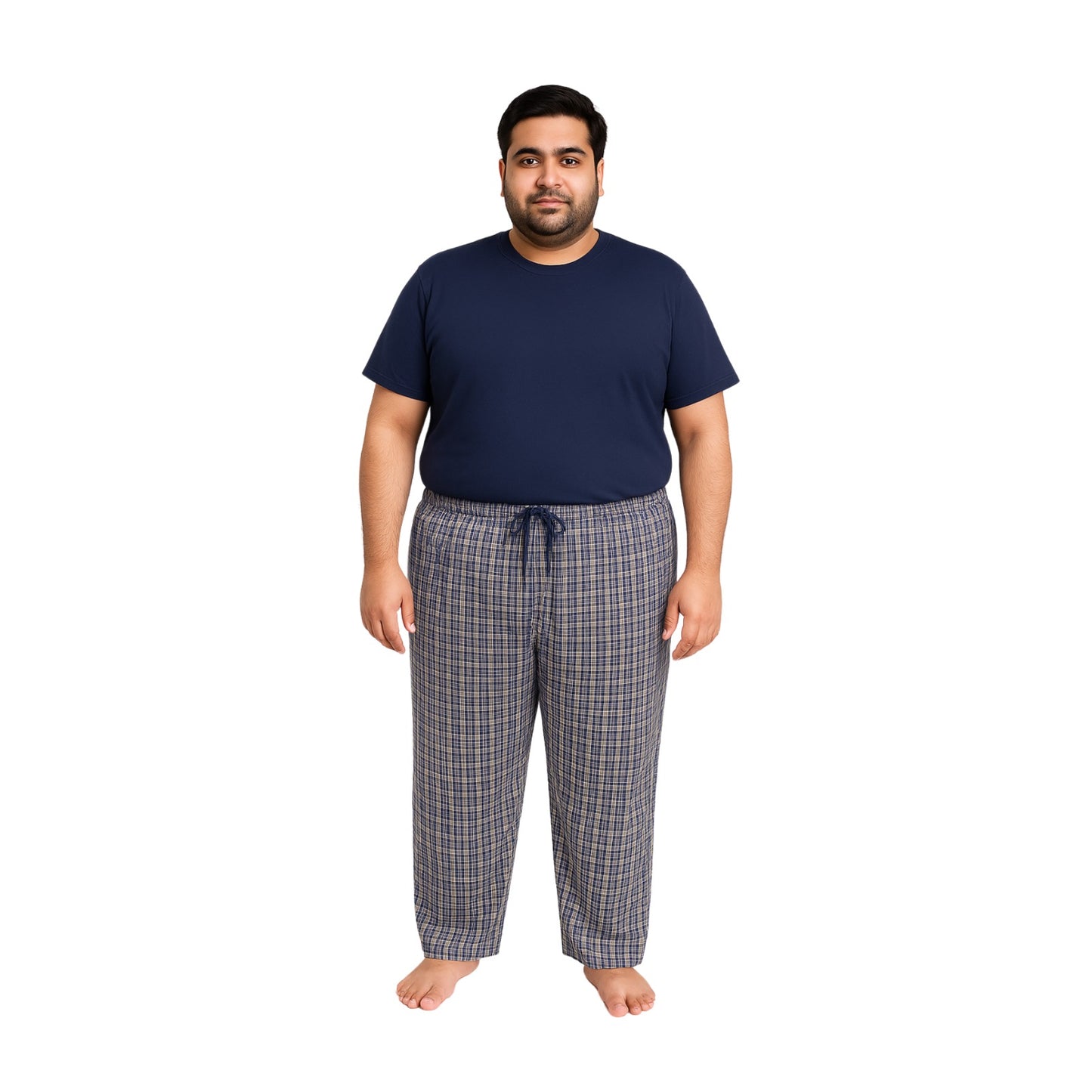 Pack Of 2 Cotton Big Size Pajamas PSM-1019