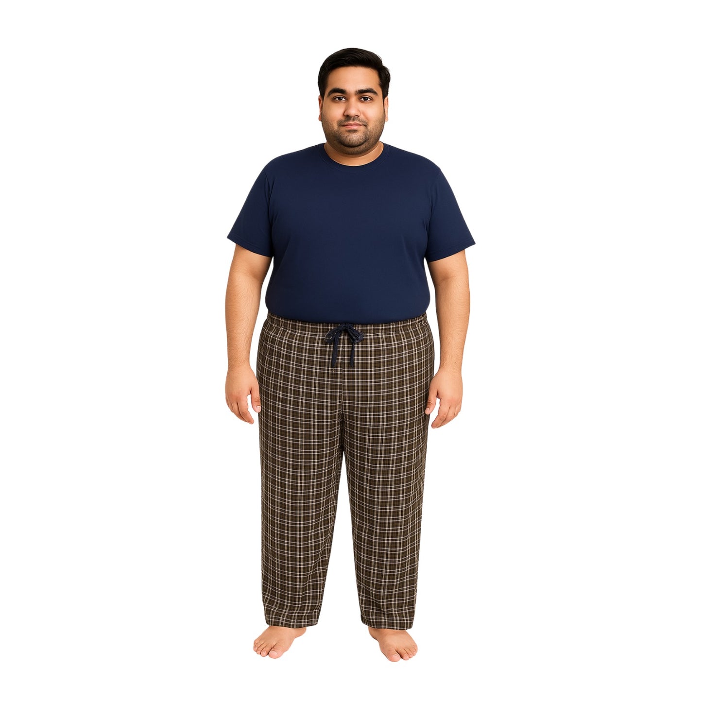 Pack Of 2 Cotton Big Size Pajamas PSM-1019