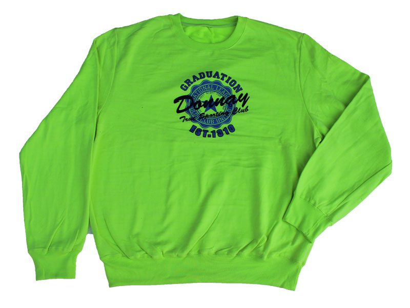 Parrot Green Big Size SweatShirt PSM-848