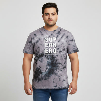 Shadow Storm Tie-Dye Graphic T-Shirt PSM-7097